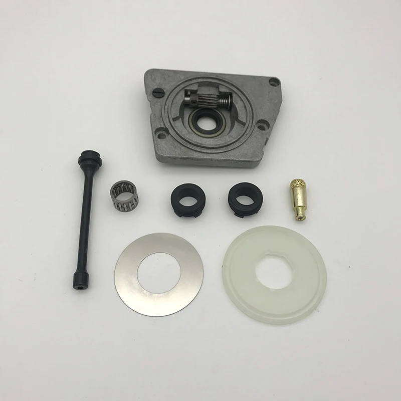 

Oil Pump Worm Gear Dust Cover Washer Hose Filter Kit Fit HUSQVARNA 61 66 266 268 272 XP 266XP 268XP 272XP Chainsaw Parts