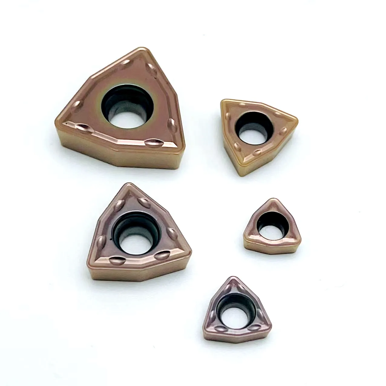 U เจาะ WCMX030208 WCMX040208 WCMT050308 WCMT06T308 WCMT080412 FN ACZ330คาร์ไบด์ WCMX Turning Insert CNC ตัดเครื่องมือ WCMT