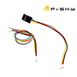 FrSky-receptor de red R-XSR Ultra Mini, Cable de datos para controlador de vuelo, piezas de Dron FPV