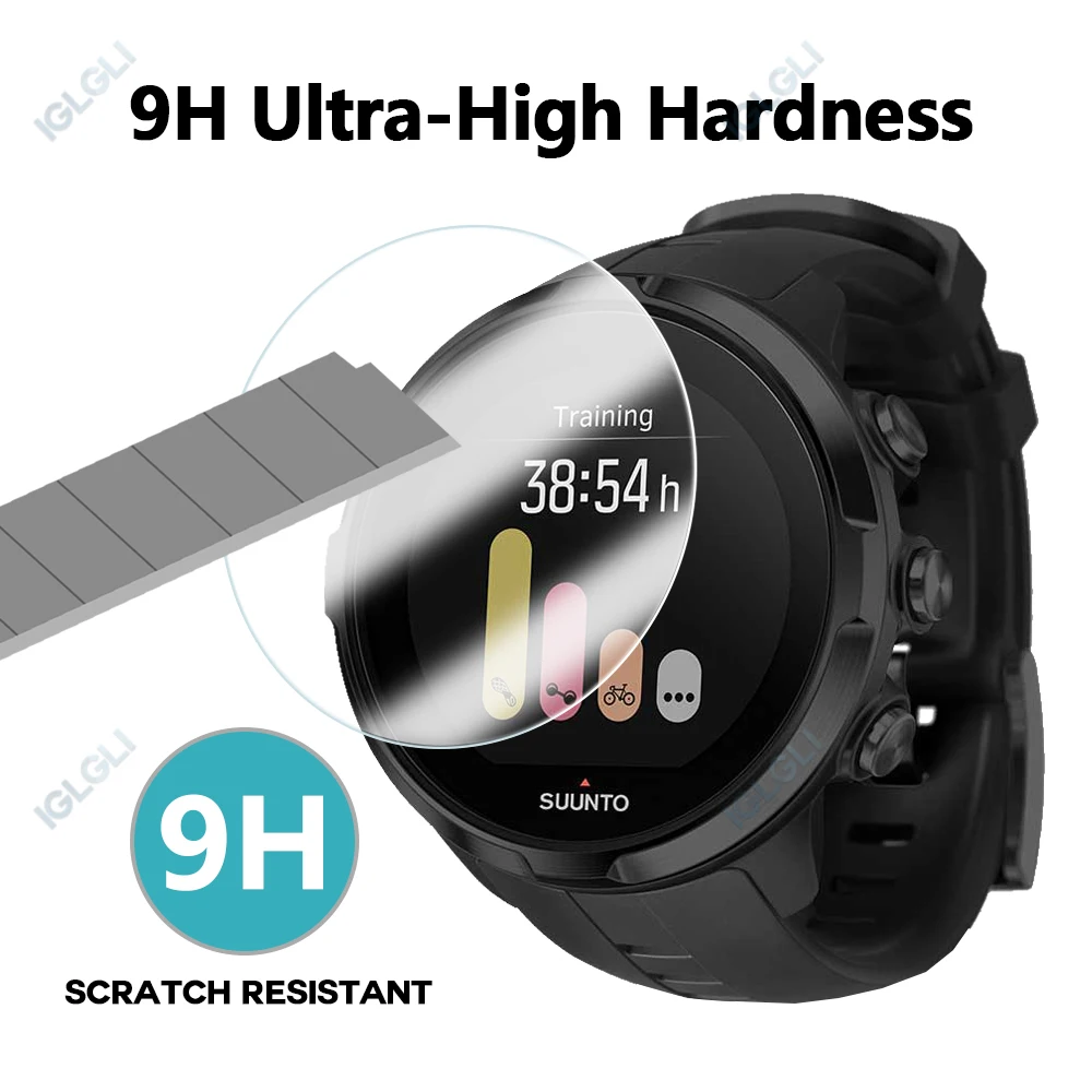 For Suunto Core 3 5 7 9 Pro / Baro Tempered Glass Protection Film Screen Protector Smart Watch HD Protective Film Accessories