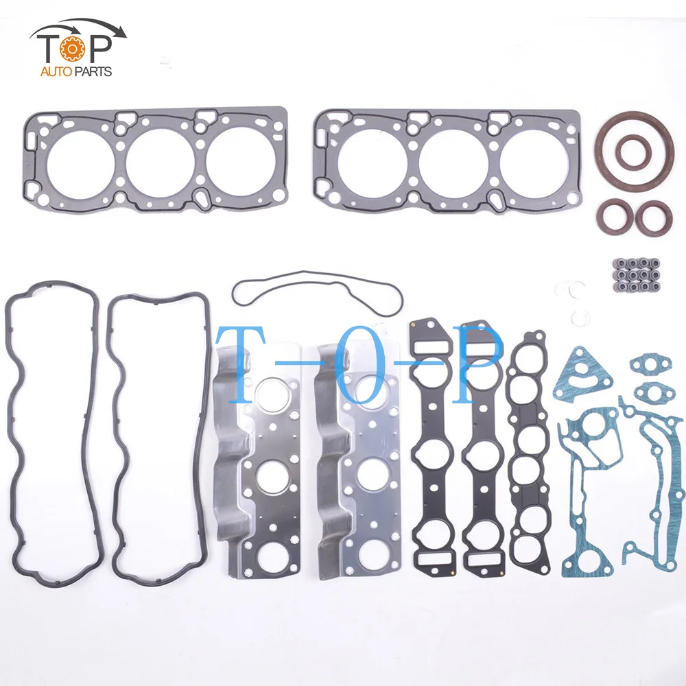 

6G72 V43 24V Engine Full Gasket Set Kit For Mitsubishi Shogun Montero 3.0L V6 94- MD973444 430228P 50139900 MD199239