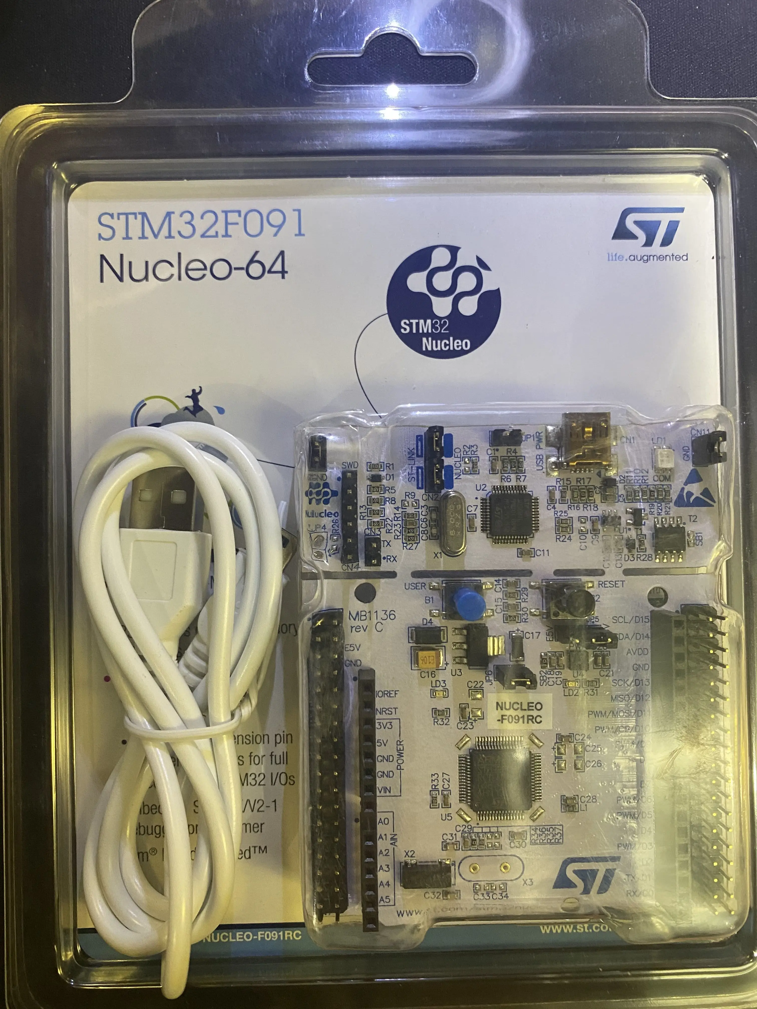 

1 шт./лот фотосессия STM32F091RC MCU ARM STM32 Фотографическая плата