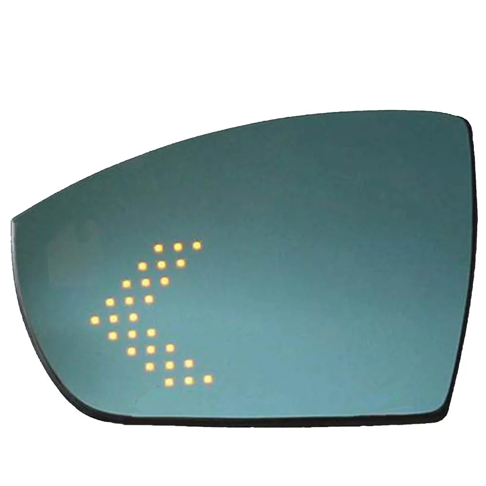 

Car Side Door Rear Mirror Glass LED Light Turn Signal Arrow Wide Angle Vision Heat Retrofit Kits For Kuga Escape Ecosport