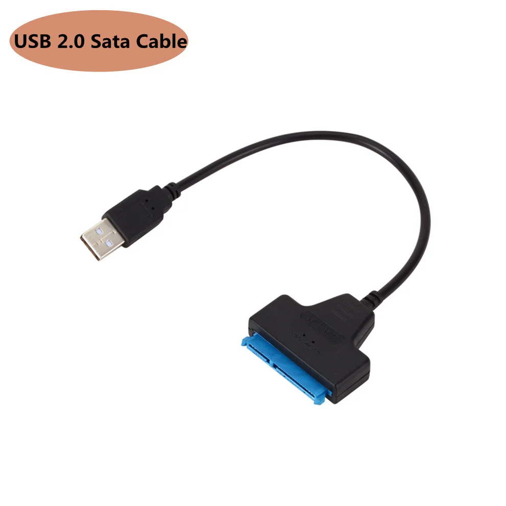 Usb sata cabo sata 3 para usb 3.0 /2.0/3.1 adaptador cabos conectores usb sata adaptador cabo suporte 2.5 polegadas ssd hdd disco rígido