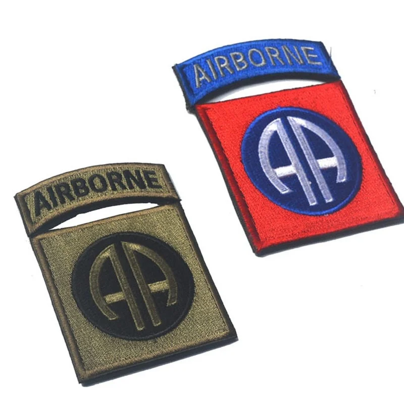 82nd Multicam Embroidery Patch Armband Badge Military Decorative Sewing Applique Tactical Patches
