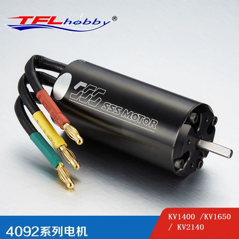 

High Quality SSS 4092 KV1400/KV1550/ KV2140 Brushless Inner Rotor Motor w/o water cooling for RC Boat