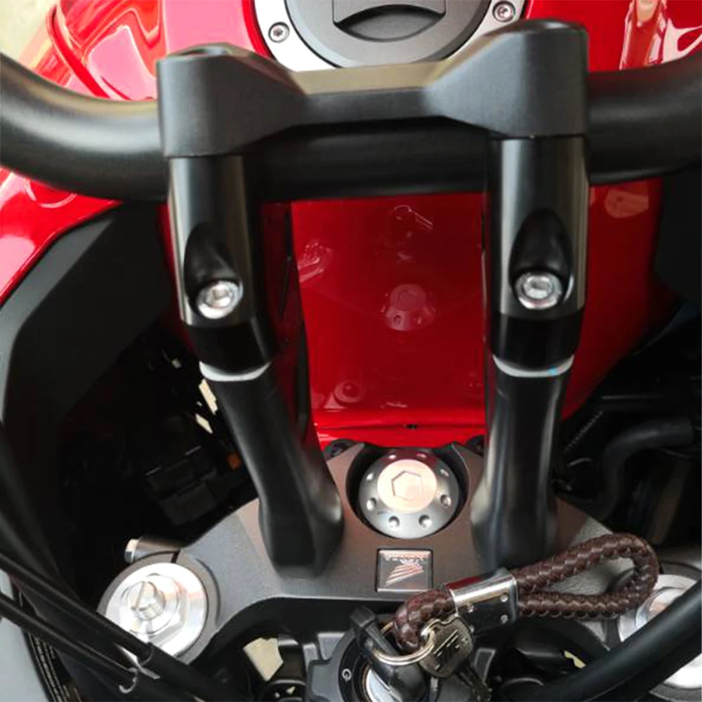 For Honda CB500X CB500F Handlebar Riser Moves Up Extend Adapter 2019 2020 2021 CB 500X 500F Handle Bar Raiser Clamp Height Back