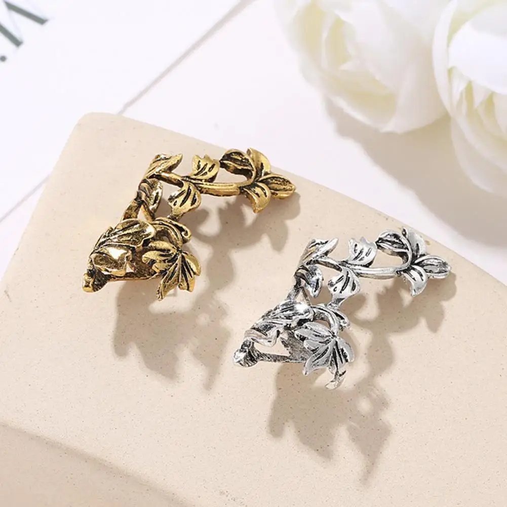 1 Pair 2021 New Fashion 925 Silver Stud Earrings for Women Punk Vintage Flower Wedding Earrings Sterling Silver Jewelry