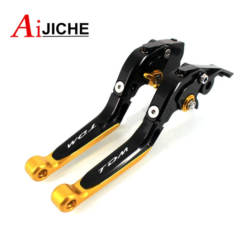 Motorcycle Accessories Extendable Foldable Brakes Clutch Levers For Yamaha TDM900 TDM 900 2012 2013 2014