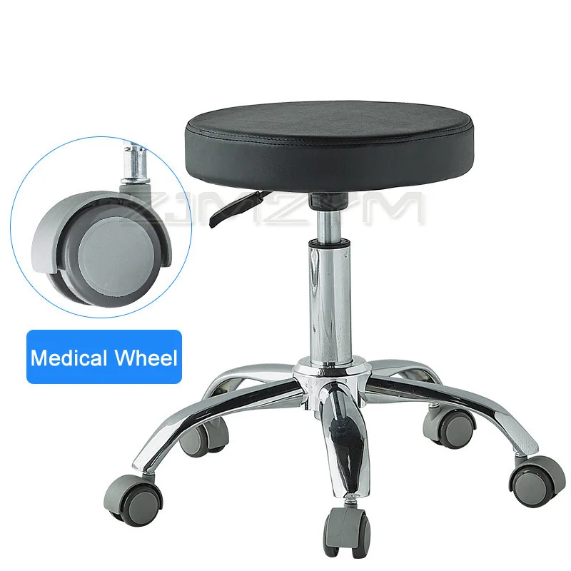 Comfortable Adjustable Saddle Stool Seat Ergonomic Medical Office Saddle Chair Cosmetic technician dentist Rolling Swivel Chair