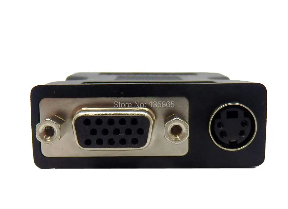 Adapter wideo SCART do VGA i s-adapter do projektora Optoma 42.86810G001 do Optoma HD65 HD700X HD800X HD800XLV