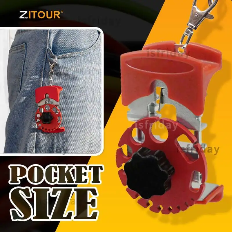 Zitour®Universal Handheld Quick Stripper สายไฟ Demolisher แบบพกพา Stripper เครื่องมือ Crimping เครื่องมือเครื่องตัดสายไฟ