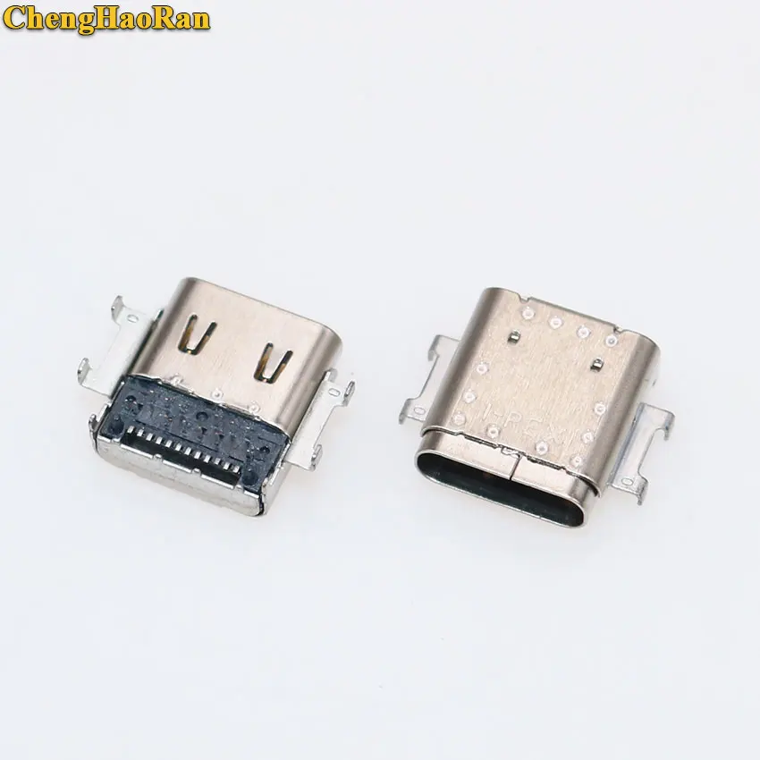 ChengHaoRan 1pcs For HP EliteBook folio G1 type-C USB C USB3.1 Charging Interface power interface tail socket connector