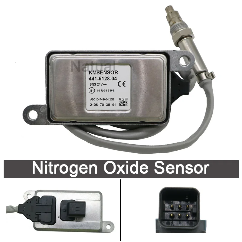 Genuine 24V Nitrogen Oxide Nox Sensor For CAT Caterpillar Truck Engine Diesel 441-5128-04 441512804 441 5128 04