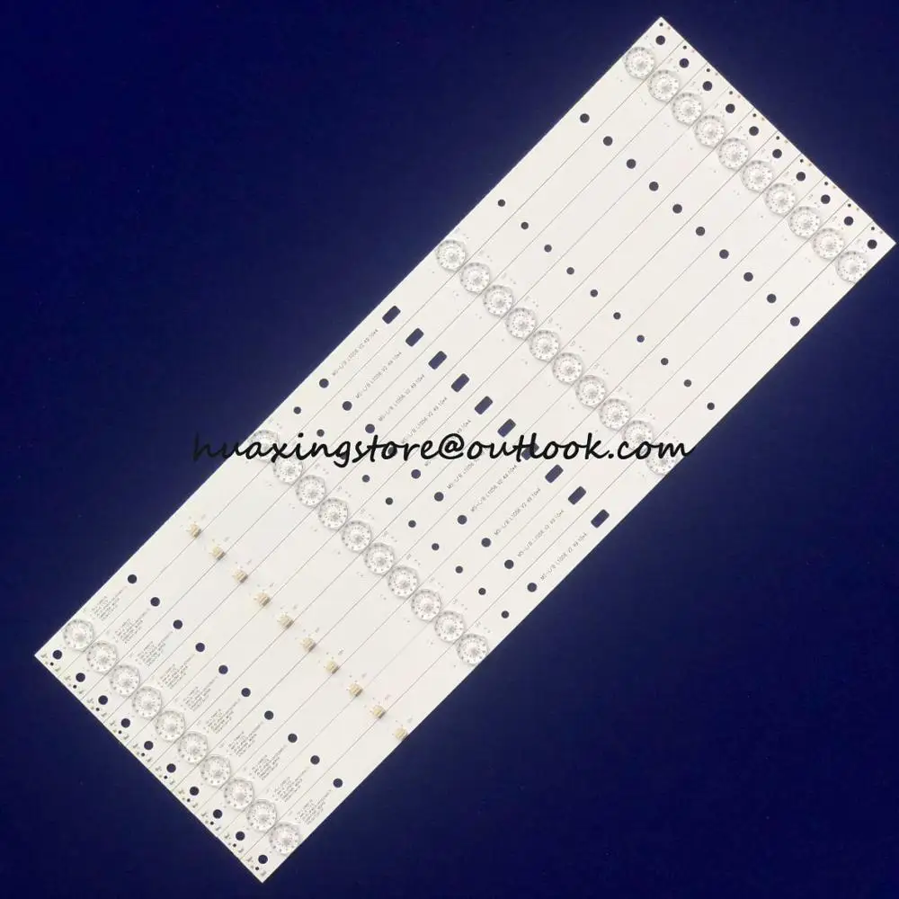 Imagem -03 - Conjunto de Tiras Led para 49ax3000 Vi-99865 Js-d-jp4910041ec 71220 Js-d-jp4910-041ec60517 E49du1000 Mcpcb Du491000 10