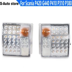 Car Truck LED Turn Signal Corner Light Turn Indicator Headlight For Scania P420 G440 P410 P310 P380 1385410 LH 1387155 RH