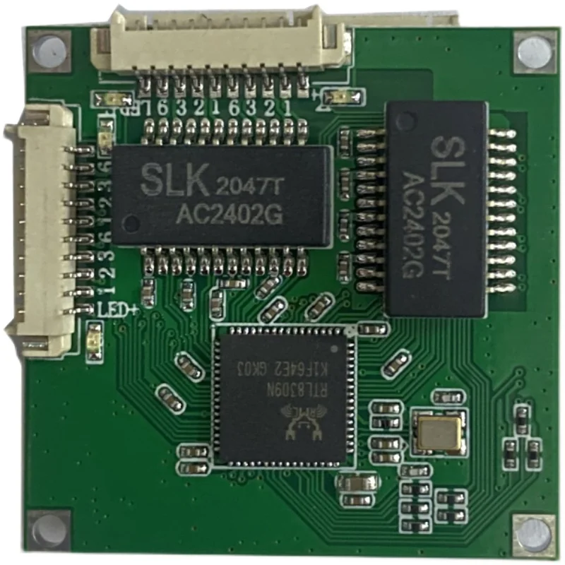 Module de commutateur à 8 ports 100M 38*38MM, résistance à la température de qualité industrielle, Module séparateur intégré SU38-MINI8P