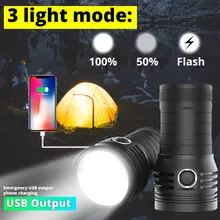 Super Bright 10400mAh LED Flashlight #2