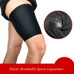 1PC Compression Thigh Support Sleeve Men Women Breathable Elastic Thigh Brace For Harmstring Quadricep Pain Leg Sleeve