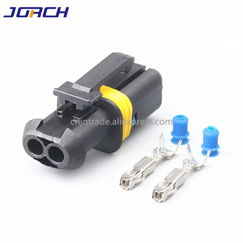 5 sets 2 Pin Lear Female Electrical Sealed Automotive Car DJ7028A-1.5-21 Connector Plug 18286000002