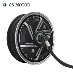 QS Motor 13*3.5inch 4000W 273 V3 High Power Hot Sale BLDC Gearless Motor In-Wheel Hub Motor For Electric Scooter