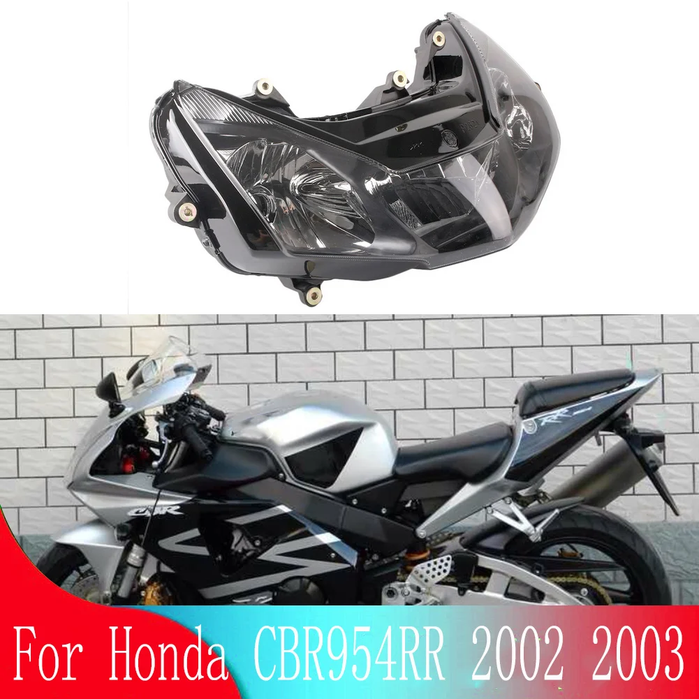 

For Honda CBR 954 RR/CBR 954RR/CBR954RR 2002 2003 Motorcycle Accessories Front Headlight Headlamp Head Light Lighting Lamp 02-03