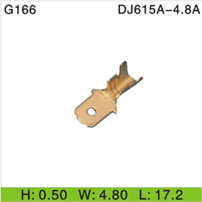 

Free shipping 1000pcs Car Electronics & Motorcycle Accessories & Parts G166 male terminal connector