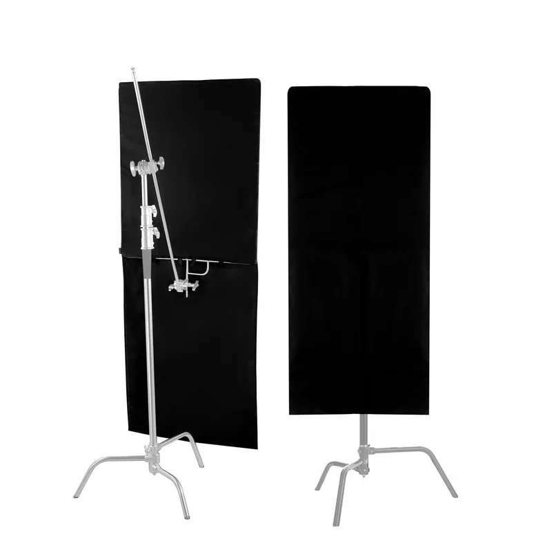 Selens 75x90cm Stainless Flag Panel Black Cloth For Fotografia Acessorios For Camera Video Studio Lighting Reflector Only Cloth