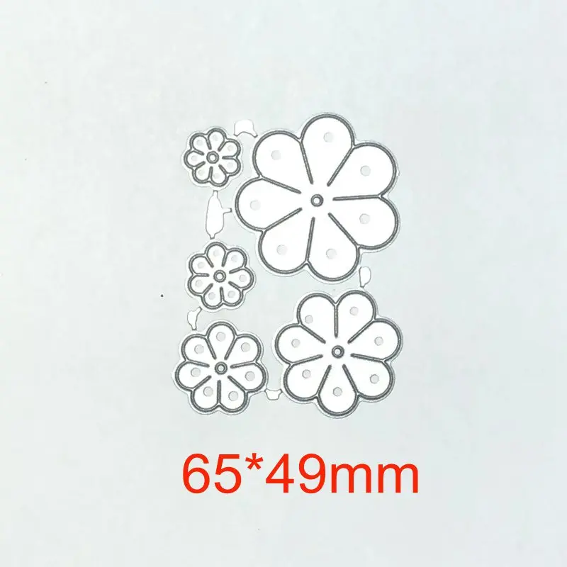 Low-cost Explosion Series Lovely Little Flower Derac Metal Cutting Dies Scrapbooking Album Paper DIY Cards Crafts New 2019