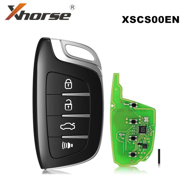 1PCS Xhorse XSKF01EN XSCS00EN XSMQB1EN XSKF20EN XSKF21EN Inteligentny klucz współpracuje z MINI Key Tool/VVDI2