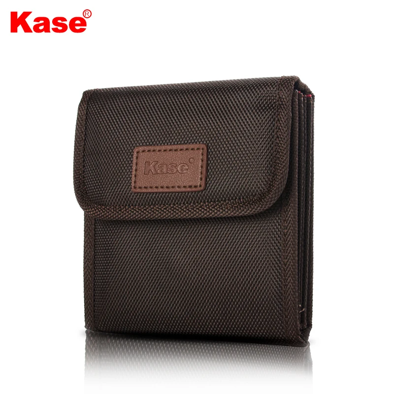 Kase Square Filter Storage Canvas Bag, Can store 6 Pieces 112mm Circular Filter / 100x100mm Square Filters