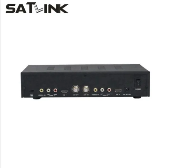 Satlink WS-7992 2เส้นทาง DVB-T Modulator AV HDMI สอง Router DM Modulator 7992DVB-T HD ดิจิตอล RF