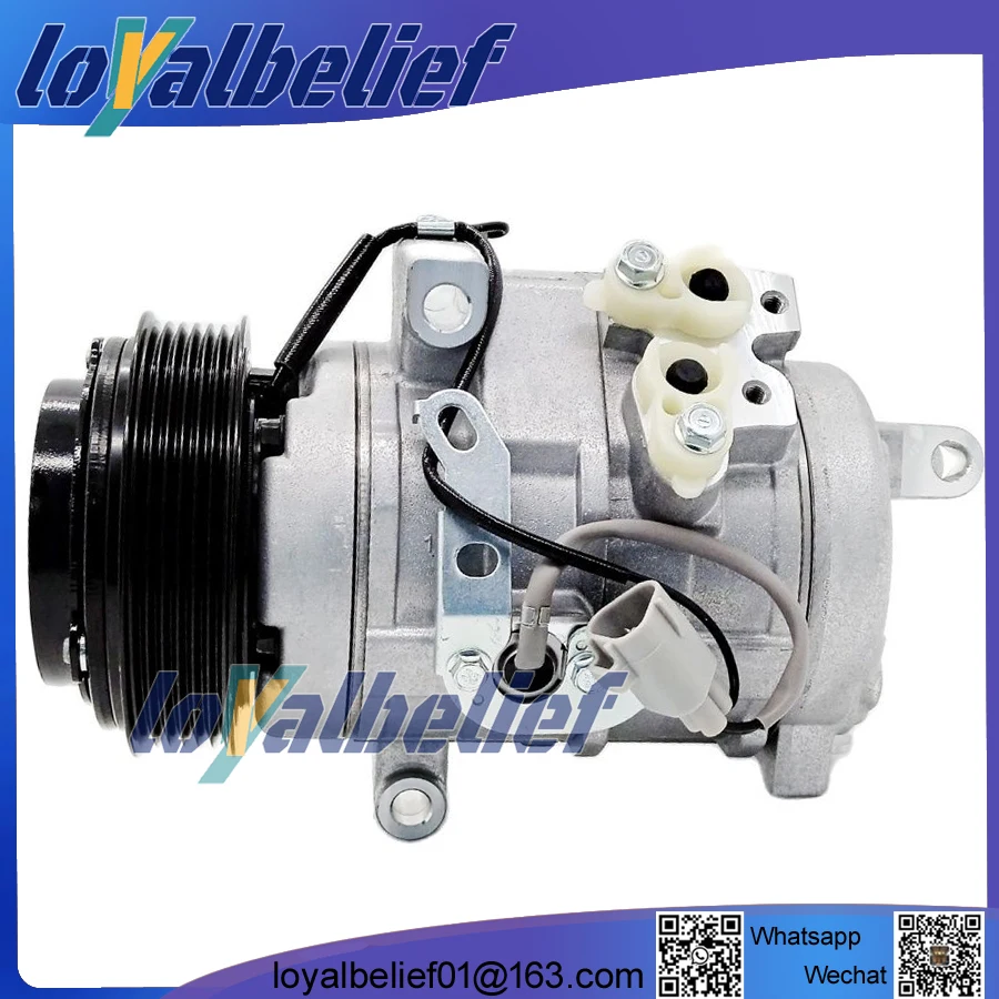 10S20C AC Compressor For TOYOTA HIGHLANDER 2.5L 2004-2007 88310-0C061 88310-6A161 88310-35881 88320-0C101 88320-6A111 883100C061