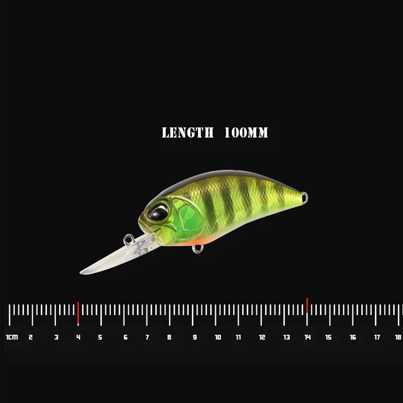 Crankbait Fishing Lure Weights 16g 100mm Floating 2.5-3.5m Mino Cark Isca Artificial Bait Wobblers Peche Accessoire Pike Leurre