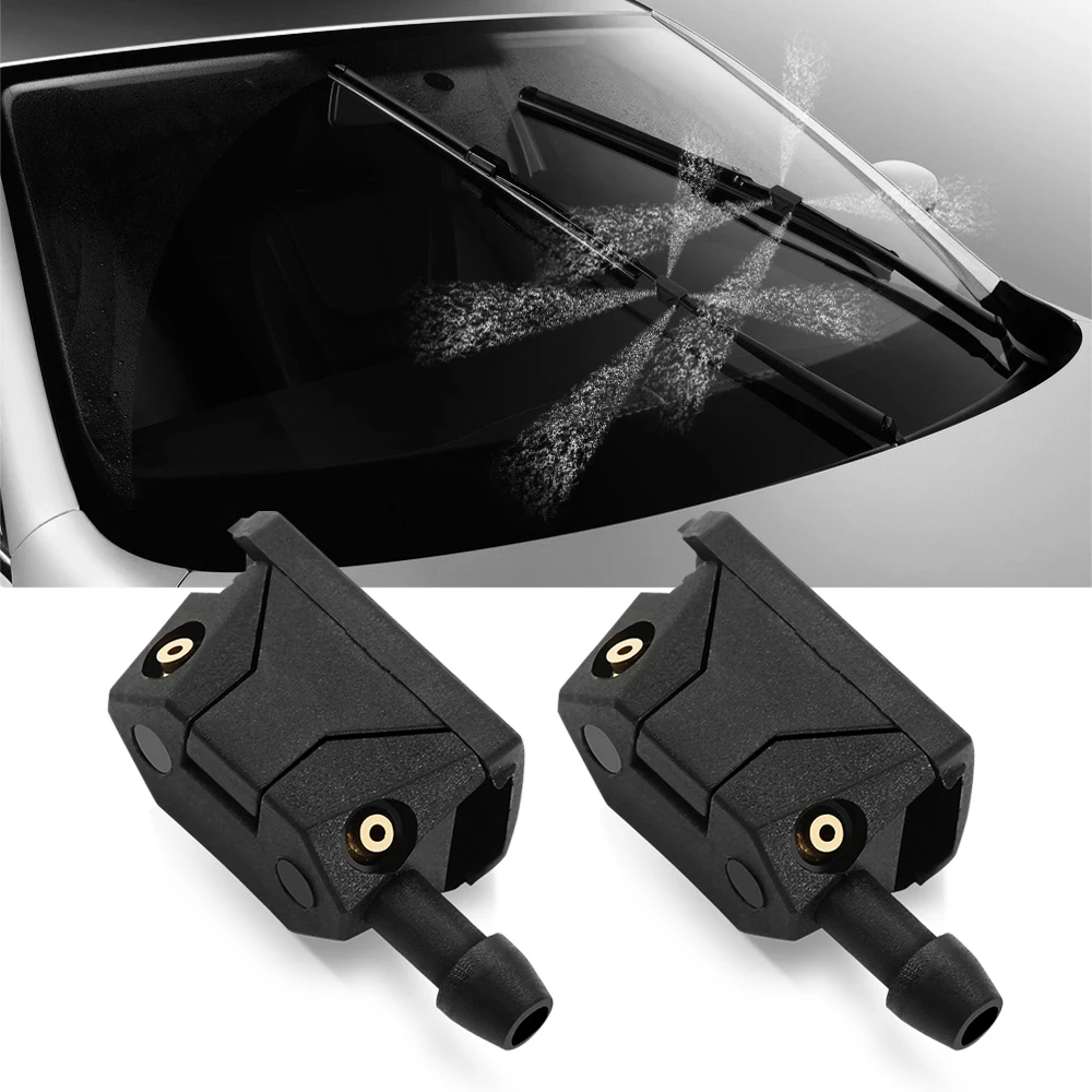Car Windscreen Wiper Blade Water Spray Jets Nozzles for Land Rover Range Defender Discovery 1 2 3 Freelander 2 Santana