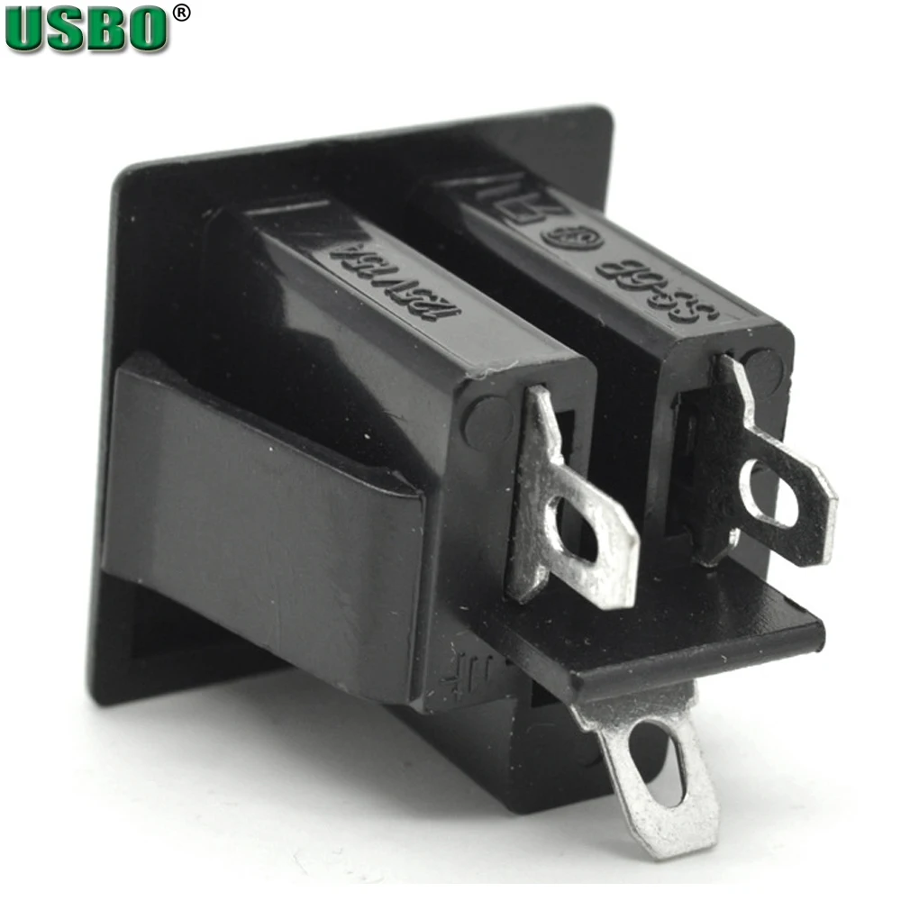 1 Stück Weiß-Schwarze Amerikanische Industrie-Steckdose 5-15R AC 3-Polige US-Steckdose 125V 15A AC-Stromanschluss SS-6B – Detail 2