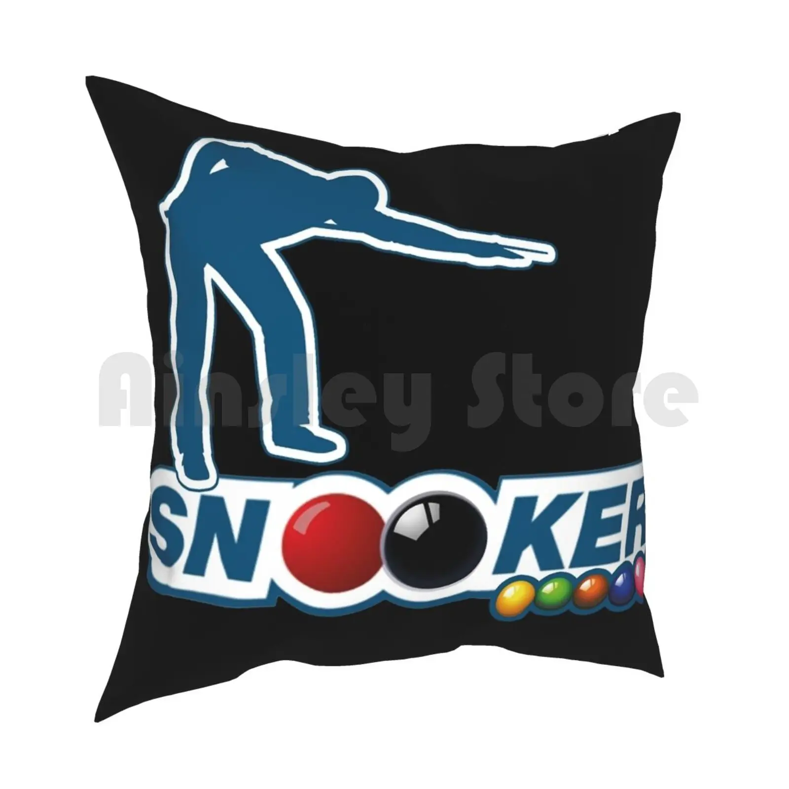 Snooker Player Pillow Case Printed Home Soft DIY Pillow cover Snooker Pool Billiards Sport Ball Funny 8 Ball 147 Cue Game