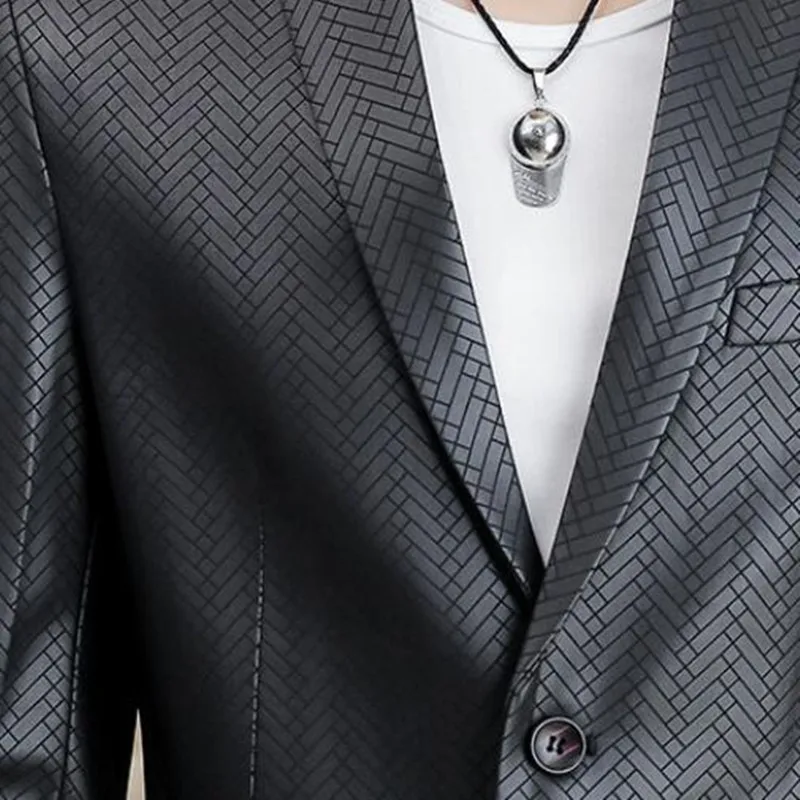 High Quality Men Suits Blazers Slim Fit Blazer Jackets And Coats Wedding Dress Suit Jackets Smart Casual Jackets Large Size 4XL