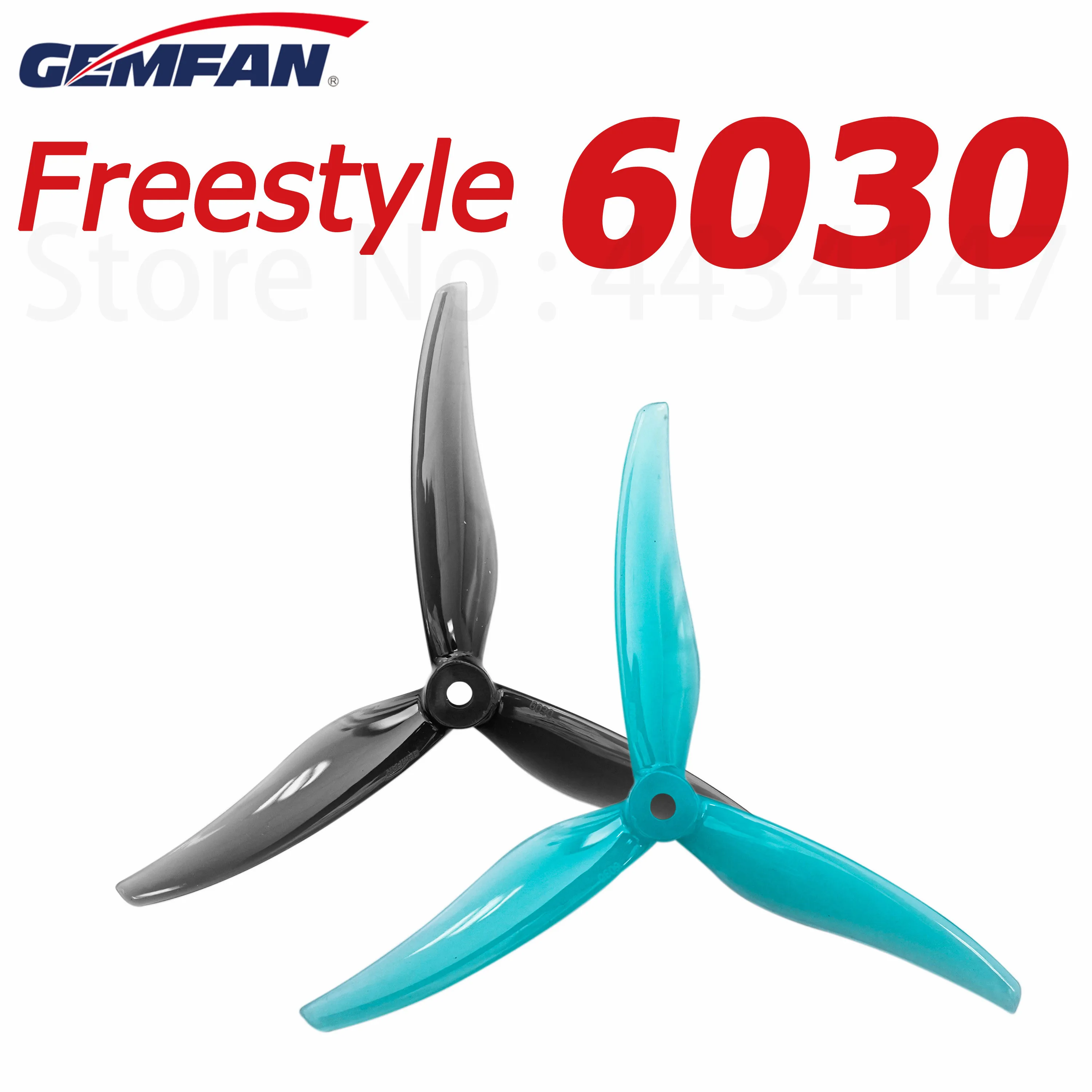 

2/6/12 Pairs Gemfan CL 6030 6inch 3 blade tri-blade Propeller Props CW CCW Brushless motor FPV Propeller for FPV Quadcopter