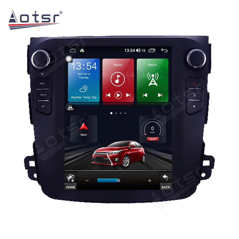 Tesla style For Mitsubishi Outlander Android Car Radio Player GPS Navigation 360 Camera Auto Stereo Multimedia DSP Carplay 4G