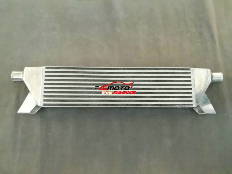 2 Front Mount Aluminum Cooling Intercooler Upgrade For 100mm Core For Ford Focus RS Mk1