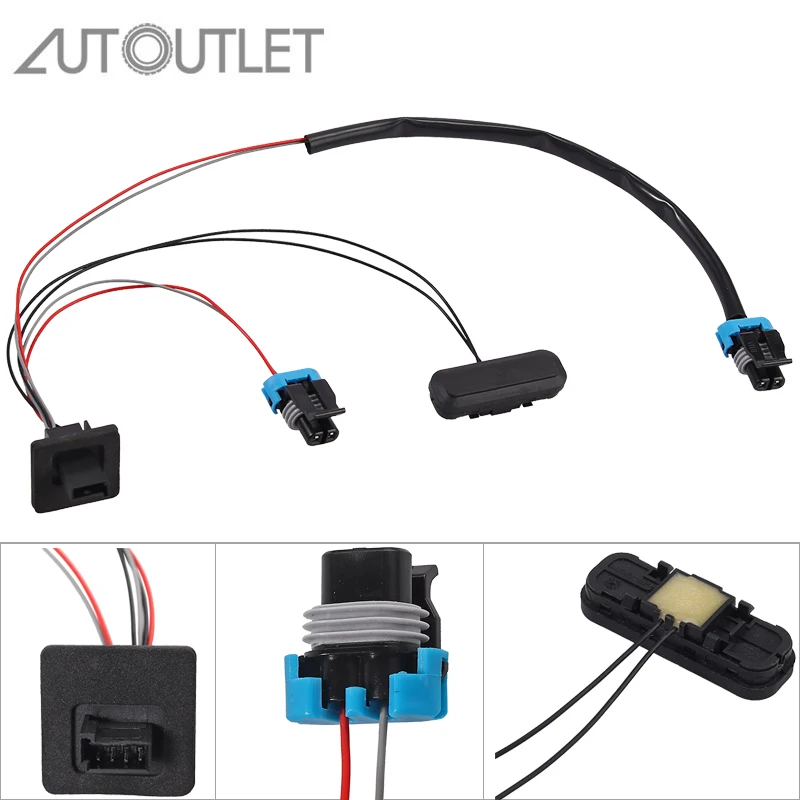 AUTOUTLET Tailgate Boot Release Opening Switch For Vauxhall Meriva B 2010- Onwards 13422271 Tail Box switch