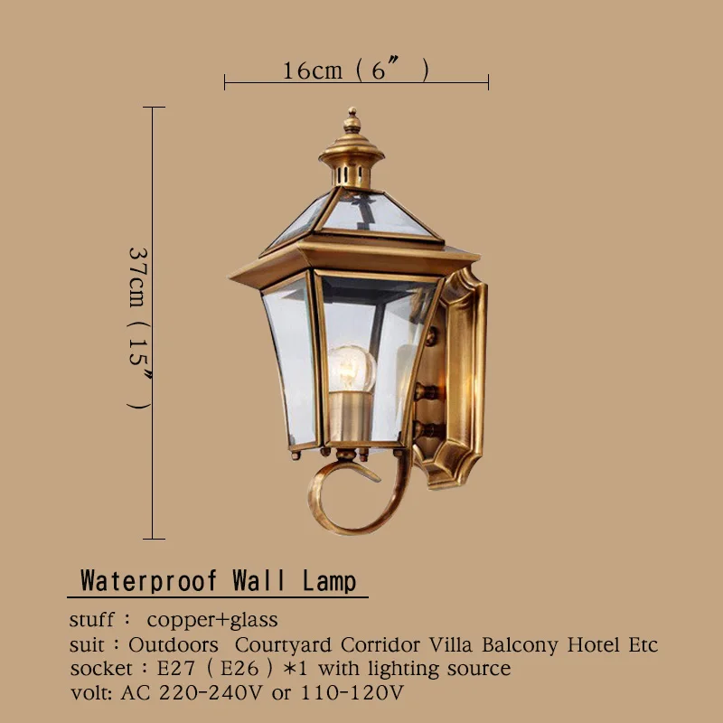 OUFULA Outdoor Wall Lamps Fixture LED Sconce Lights Waterproof Contemporary Creative Decorative For Foyer Balcony Courtyard