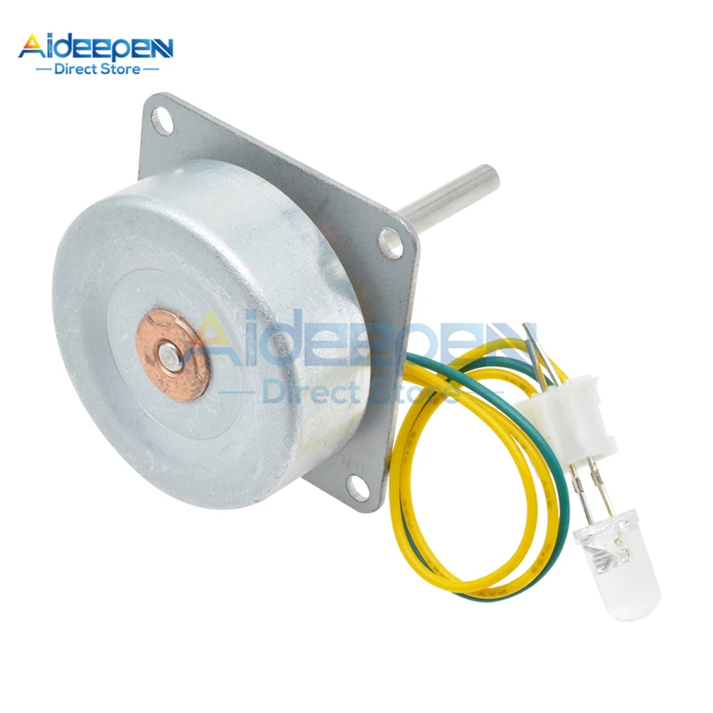 Mini Micro Three Phase AC Wind Turbines Brushless Motor Hand Cranked Generator 3-24V 0.1A-1A 0.5-12W