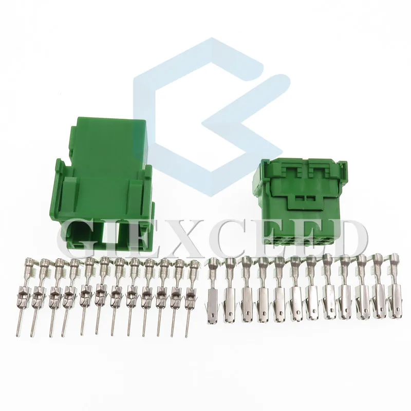 12 Pin 1-967627 8-968972-1 araba CD çalar kablo soketi AC montaj oto dişi erkek konnektör