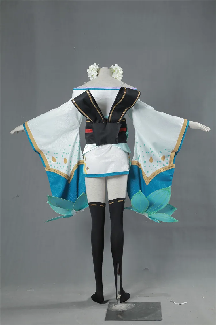 Onmyoji-vestido de piel nueva de Nymph, traje, Aoandon