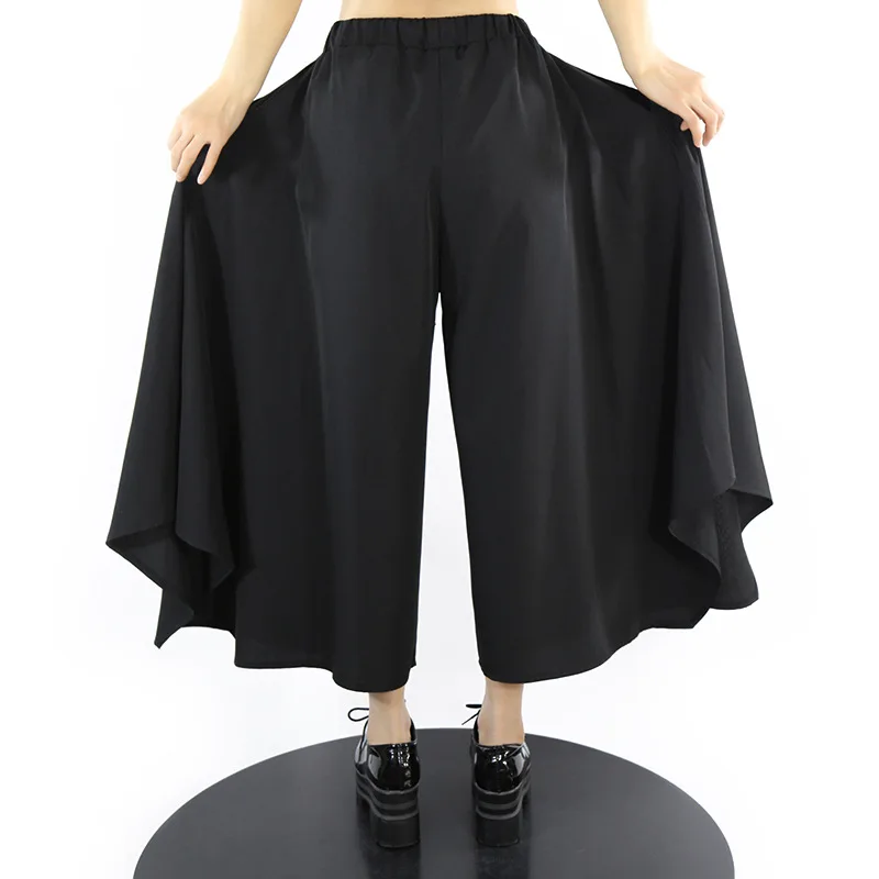 

Ladies Wide Leg Pants Spring And Autumn New Japanese Retro Fashion Thin Dark Casual Super Loose Pants