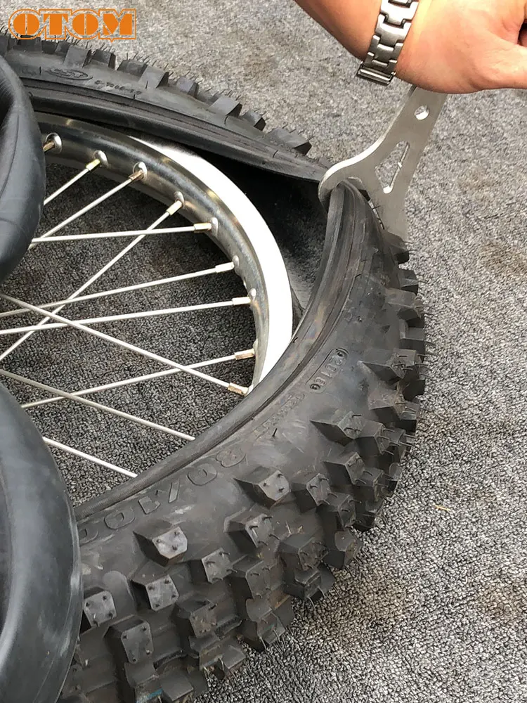 AliExpress NONE OTOM Motocross Tire Bead Lifter Expander Bike Tyre Changer Clamp Part Install Wrench Maintenance Repair Aid Motorcycle Universal