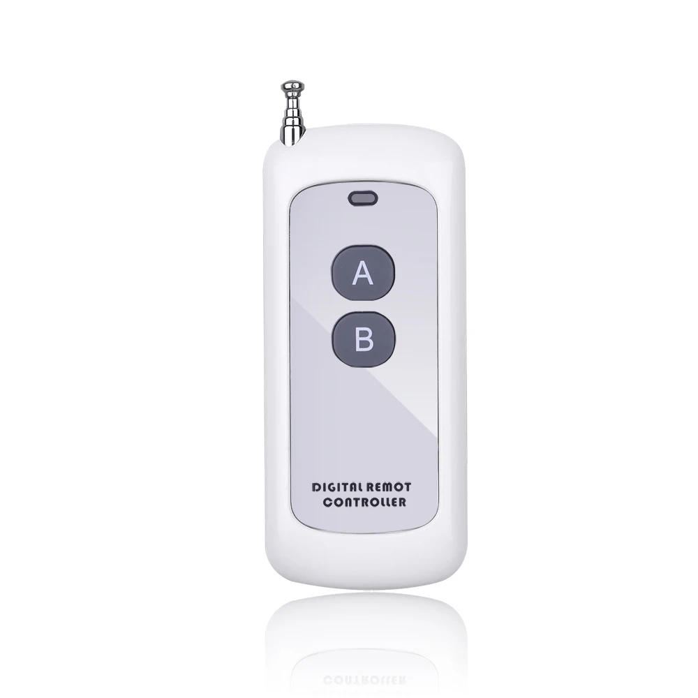 433MHz Universal Remote Control 1527 Learning Code 1 2 3 4 6 8 Button Wide Rage Transmitter For Garage Door Light Opener