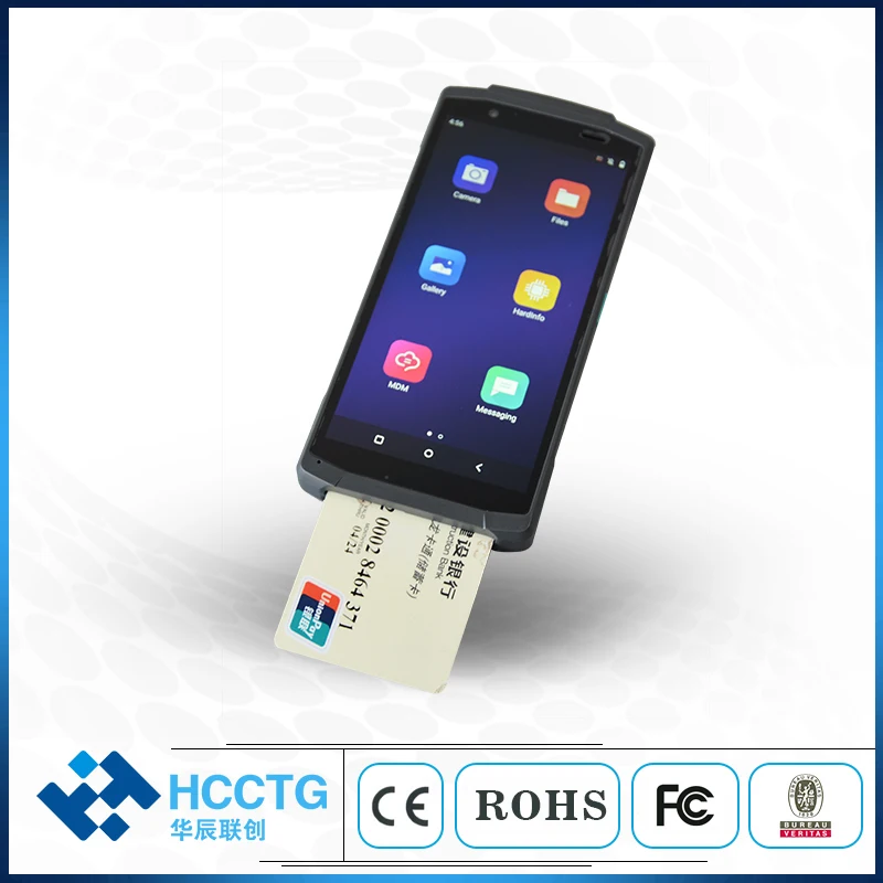 3500Mah Batterij Android Mini Kassa Machine Pos Thermische Met Microfoon HCC-CS20
